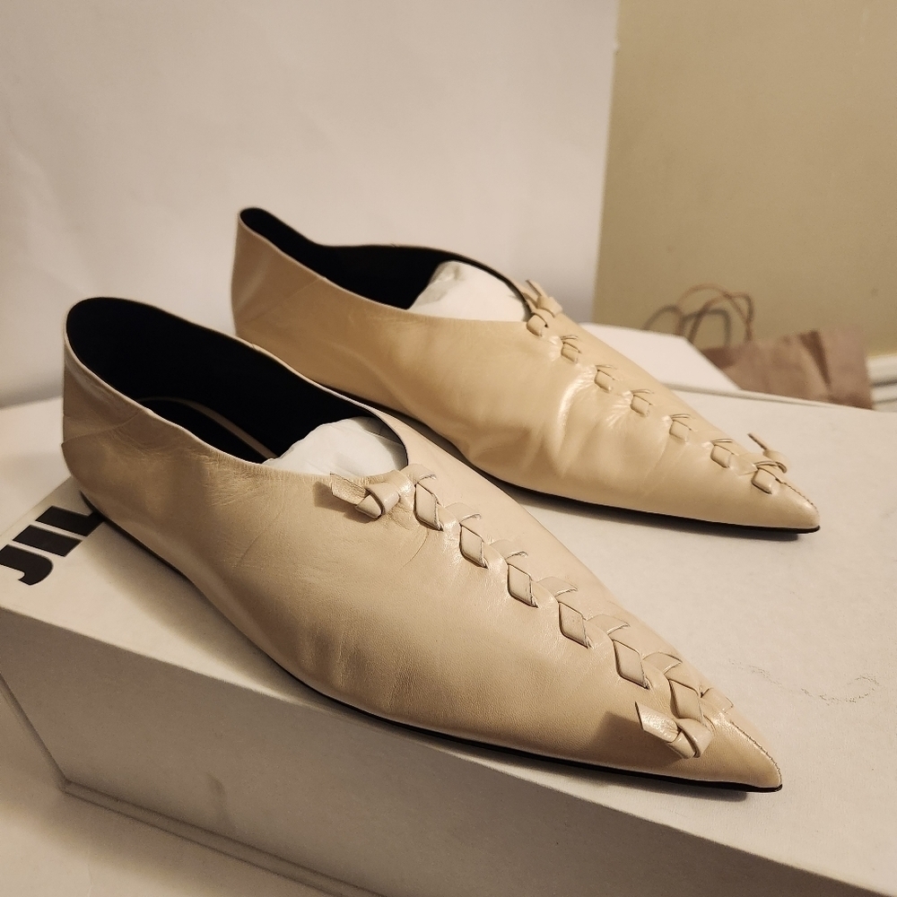 Jil Sander ballerina flats size 40 BNWB - Picture 4 of 10